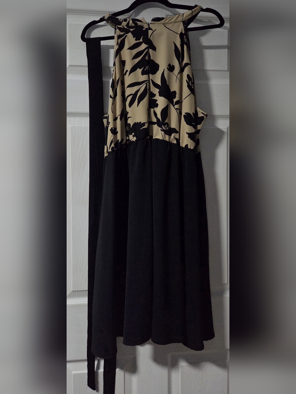 SHEIN Black Curve 4XL Solid Dress